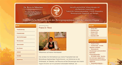 Desktop Screenshot of dr-reva.de